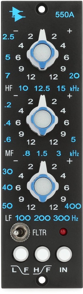 API 550A 500 Series 3-band Equalizer (3-pack) Bundle