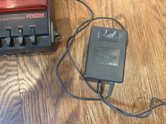 Fostex X-15 Multitracker Cassette Tape Recorder 4 Track with power supply