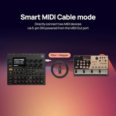 High-Speed USB-C to MIDI Cable – Dual Functionality & Zero Latency Performance