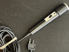 Vintage IMP-200 Small Plug in Dictation Microphone Radio Audio Small Microphone