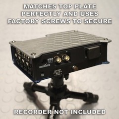 Custom Sun Shield / Top Plate Protector for Zoom F8 / F8n Audio Field Recorders