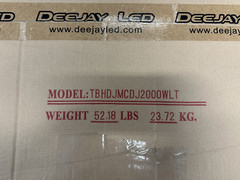 Deejay LED TBHDJMCDJ2000WLT Coffin Case – Fits 2 CDJ-2000 & DJM-2000 – New