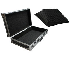 Harmony HCLUC 22″ x 13″ x 5-3/8″ Pick & Pluck Foam Utility Locking Case