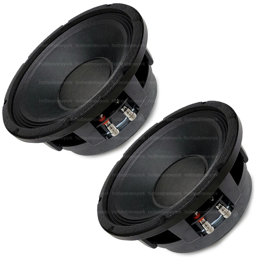2x HyperPower HP-10EV75 10″ Woofer Speaker Driver 600W RMS 1,200 Watts Max 8-ohm