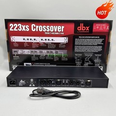 New DBX By Harman 223xs Crossover Stereo 2-Way / Mono 3-Way in Box w/ 110V