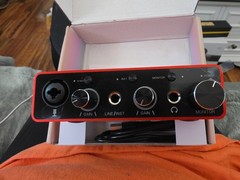 USB Audio Interface Solo (24Bit/192kHz)+48VPhantom Power BY025 AR001B