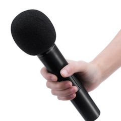 10PCS Microphone Headset Grill Windscreen Sponge Foam Black Mic Cover Universal.