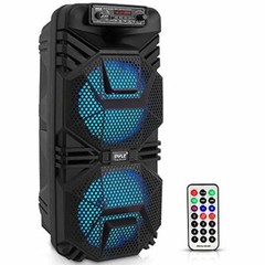 Pyle PPHP2836B Portable Bluetooth PA Speaker System – 600W Rechargeable Outdoor