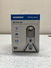 Samson Meteor Condenser USB Microphone, For Streaming & Recording