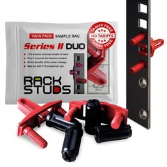 DUO2 1RU Series II Rack Mount Solution – Effortless Alternative 2-Pack Sample