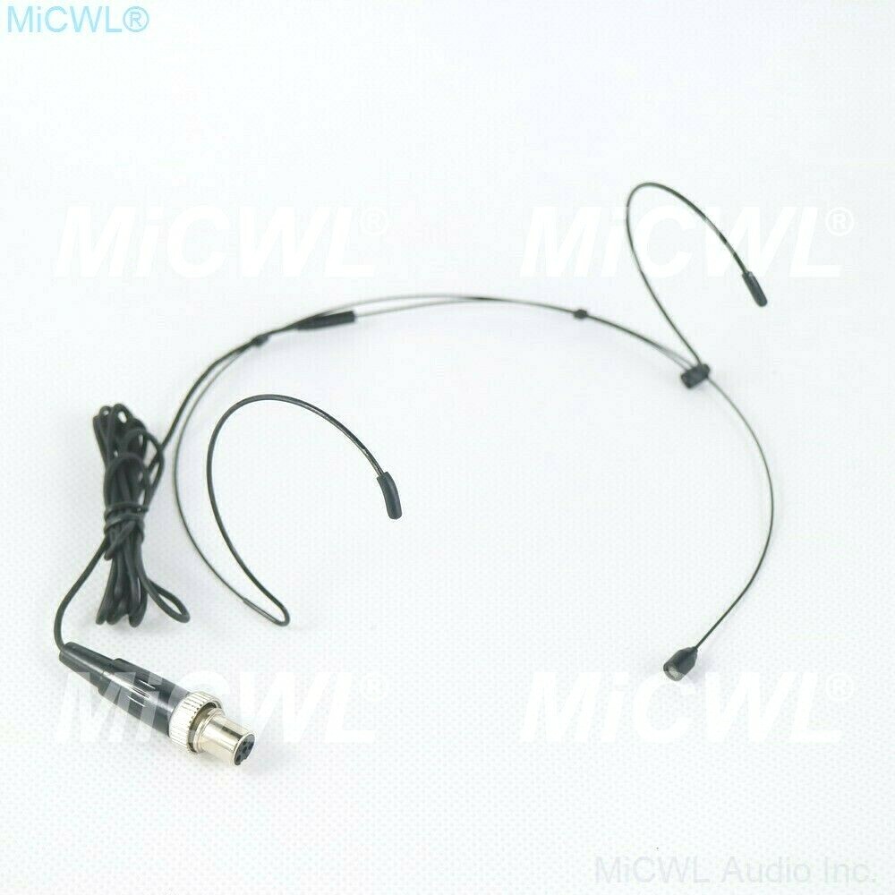 Black Head Headset Microphone for MiPro ACT series Wireless System MiCWL B40