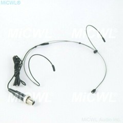 Black Head Headset Microphone for MiPro ACT series Wireless System MiCWL B40