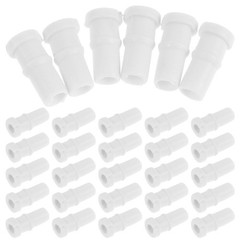 50Pcs White Lapel Microphone Tail Boots for 2Mm Cable Daily Use Mic Protector