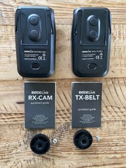 RØDELink M/N: TX and RX Wireless Audio System + TX-M2 Mic + Lav / Misc. Cables