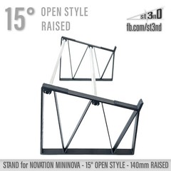 STAND for NOVATION MININOVA – 15° – Raised 140mm – Open Style