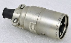 Cannon Plugs – EP-3-12-1C Circular Connector – 3 Pole Line Plug