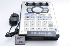 Roland SP-404 Sampler Silver Made in Japan w/Adapter + CF Working 0710X1-10
