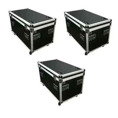 3 Utility Trunk ATA Flight Road Case 45″ with Dividers and Tray