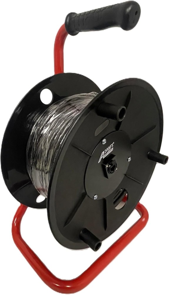 150′ CAT Tactical Cat6e Cable on Red Reel + 15′ Ethercon Compatible RJ45 UTP