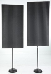 Auralex ProMAX v2 w/Stands 2-pack, Charcoal
