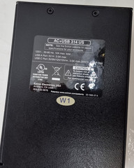 Extron 1402 Cable Cubby Access Enclosure W/ 2x AC+ 2x USB Outlets – Damaged Base