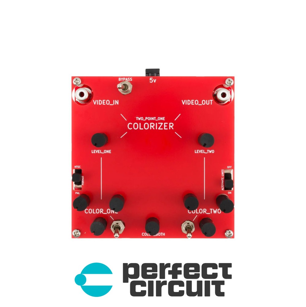 underscores two_point_one_colorizer VIDEO SYNTHESIZER – NEW – PERFECT CIRCUIT