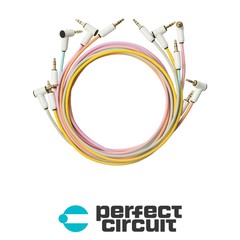 myVolts Candycords 3.5mm Audio 6-Pack – 70CM CABLE – NEW – PERFECT CIRCUIT