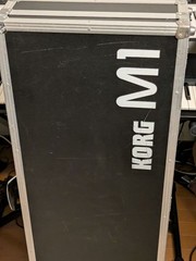 Korg M1 Analog Workstation Synthesizer New Battery Presets Restored Hard Case