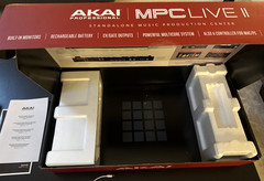 Akai MPC LIVE II Standalone Production Center – Black with accessories!