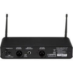 Samson Concert 288 Dual-Channel Wireless Handheld Microphone System with Q6 Caps