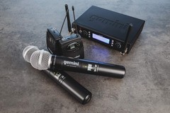 Gemini Sound Pro Dual Wireless Microphone System, Professional Handheld Long…