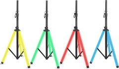 ALPHASONIK UNIVERSAL 6′ ADJUSTABLE VARIABLE LED LIGHTS TRIPOD DJ SPEAKER STAND