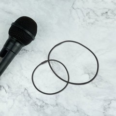 12Pcs Black Elastic Bands Replacement for Microphone Shock Mount High Absorption