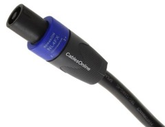 3ft Neutrik Right-Angle 4-Conductor/12awg SpeakOn NL4FX Pro Audio Speaker Cable