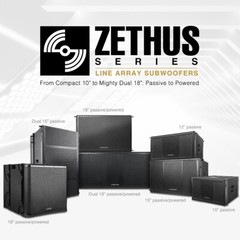 Sound Town Dual 18″ 3200W Powered Line Array Subwoofer w/ DSP (ZETHUS-218SPW)