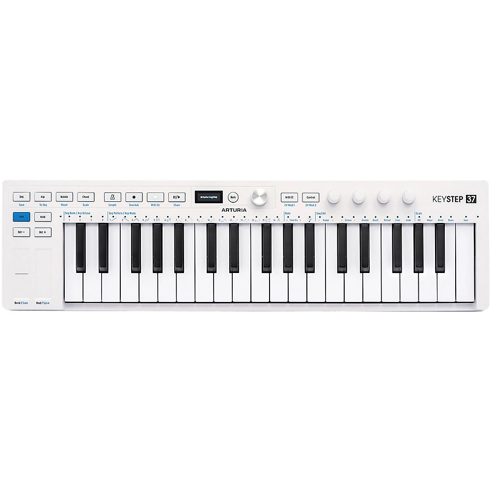 Arturia KeyStep 37 mk2 37-Key Controller & Sequencer – White