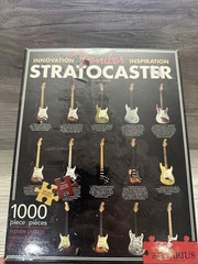 Fender Stratocaster 1000-Piece Jigsaw Puzzle 20in x 27in NEW Sealed In Box