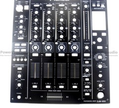 New OEM Replacement Part For Pioneer DJM850 Main Faceplate Front