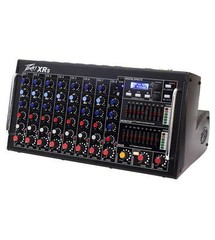 Peavey XR®S 8 Channel Powered Mixer (1500W-Rack Mountable -FX -Phantom Power)
