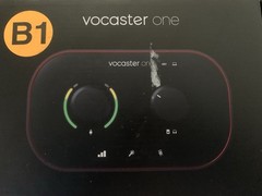 Focusrite Vocaster One Desktop USB-C Audio Interface, XLR, Phantom, Bus-Powered