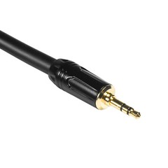 HQRP 3.5mm to 3-Pin XLR Cable, Male XLR to Male 1/8 Inch Mini Jack Cable 6 Feet