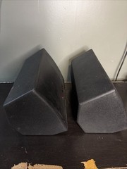 Nady Audio PM-100 Personal Stage Monitor Speakers Pair Black Plastic Metal Used