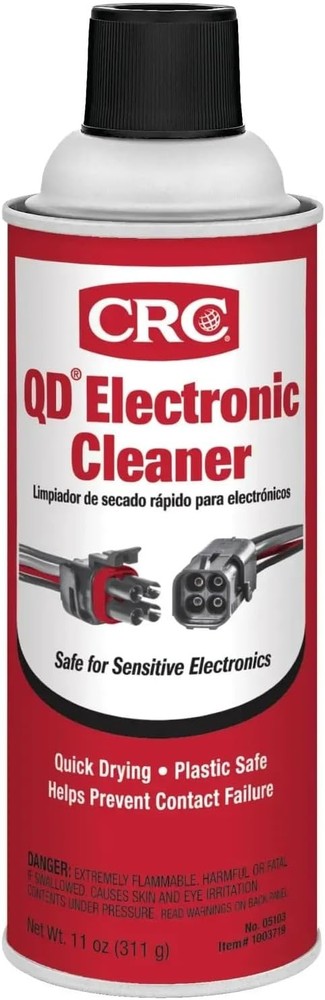 QD Electronic Cleaner 11 Oz – Fast Drying, Safe for Electronics