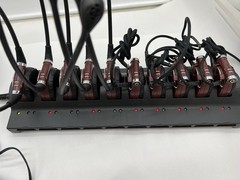 SENNHEISER SI 1015 Full System (10) Sennheiser HDI830 & EKI830 Receivers w/Dock