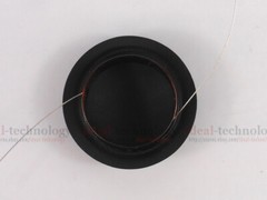 10pcs 28mm diaphragm dome Tweeters speaker voice coil black silk 8 ohm