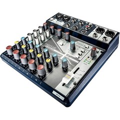 Soundcraft Notepad-8FX Small-Format 8-Channel Analog Mixer With USB I/O and Effe