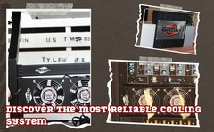 GRIFFIN 2x Rack Mount Fan Cool System Panels | Audio Equipment Gear Network IT