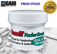 DeoxIT® Fader Grease DFG-213, 100% solution, 28g jar, FRESH STOCK CAIG LABS