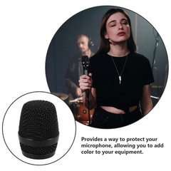 Metal Mic Head Microphone Grill Replacement M58 Cover Windscreen