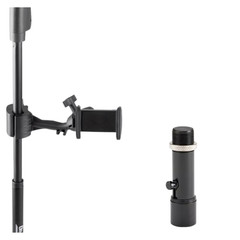 Mic Stand Smartphone Holder + Quick-Release Mic Adapter Vocal Performance Bundle